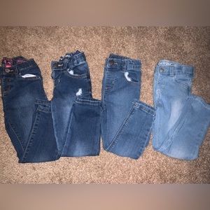 4T girls jeans bundle